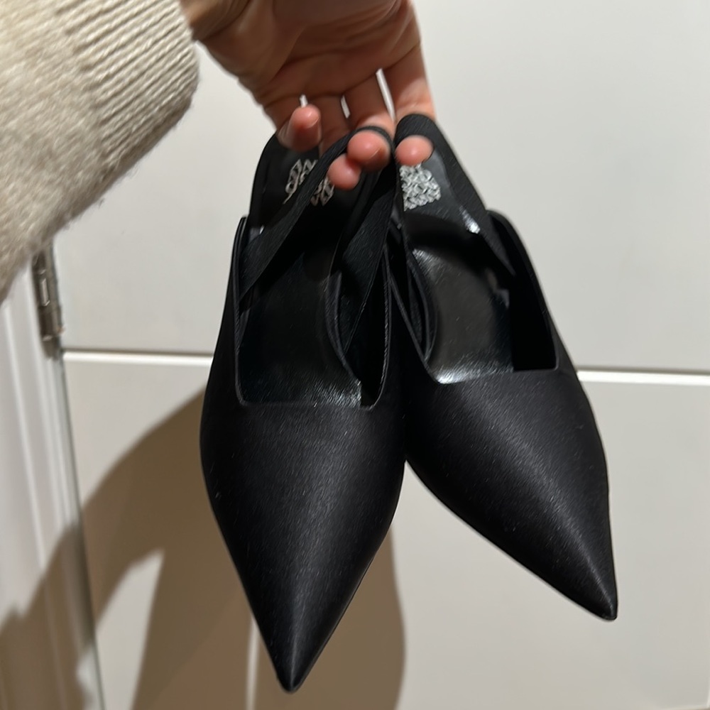 Anny Nord - MANIAC SLINGBACK Recycled - in black- size 38 European - Picture 7 of 12